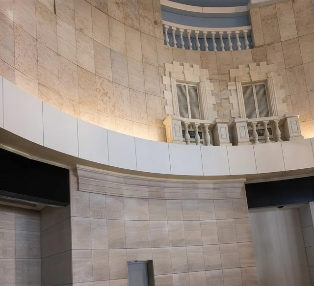 El Masa Mall — interior architectural detail
